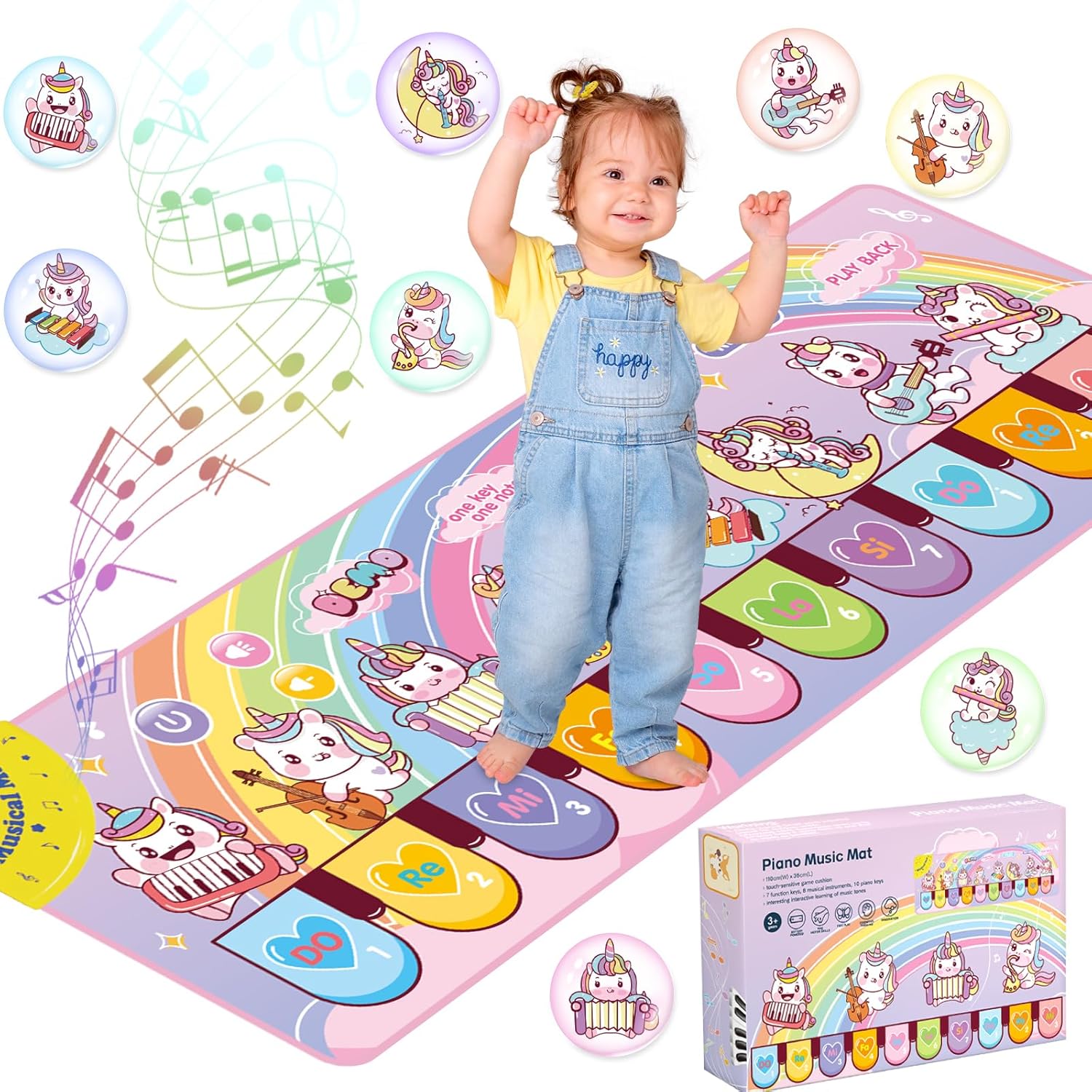 MOYKSRR Babyspeelgoed vanaf 1 Jaar, Pianomat voor Kinderen met 8 Muziekinstrumenten, Muziekmat voor Kinderen, Kinderspeelgoed Vanaf 1 2 3 4 Pianomat, Cadeau voor Meisjes Jongens Kerstverjaardag MOYKSRR Babyspeelgoed vanaf 1 Jaar, Pianomat voor Kinderen met 8 Muziekinstrumenten, Muziekmat voor Kinderen, Kinderspeelgoed Vanaf 1 2 3 4 Pianomat, Cadeau voor Meisjes Jongens Kerstverjaardag